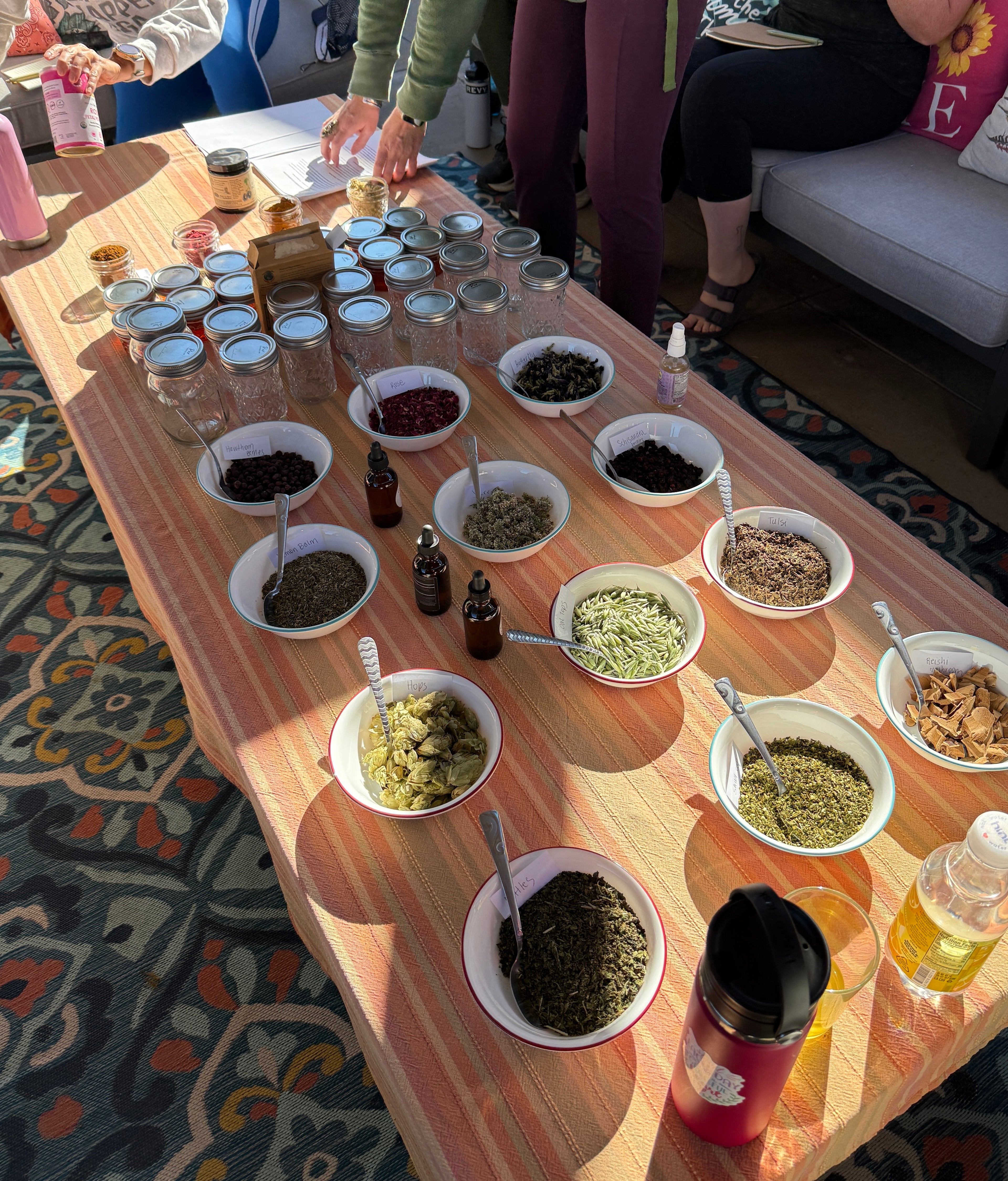 Summertime Tea Blending Workshop with Cara Edwards Sunday July 19th